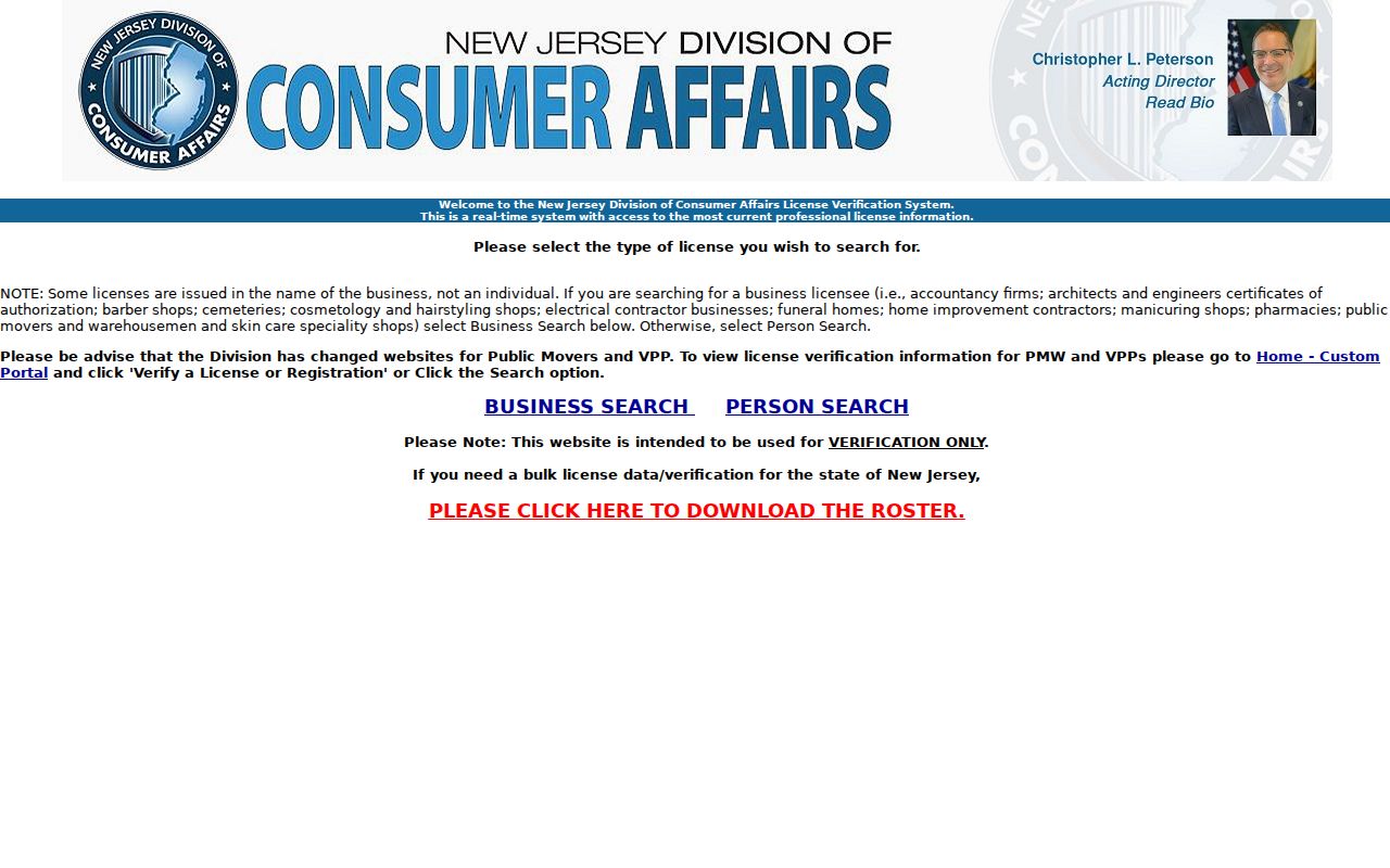 Franklin Township residents directory New Jersey license-verification search